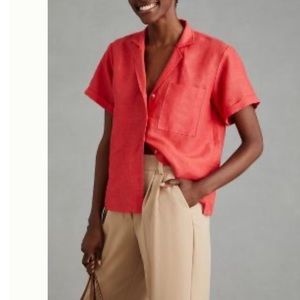 NWT Anthropologie Maeve Classic Surf Shirt